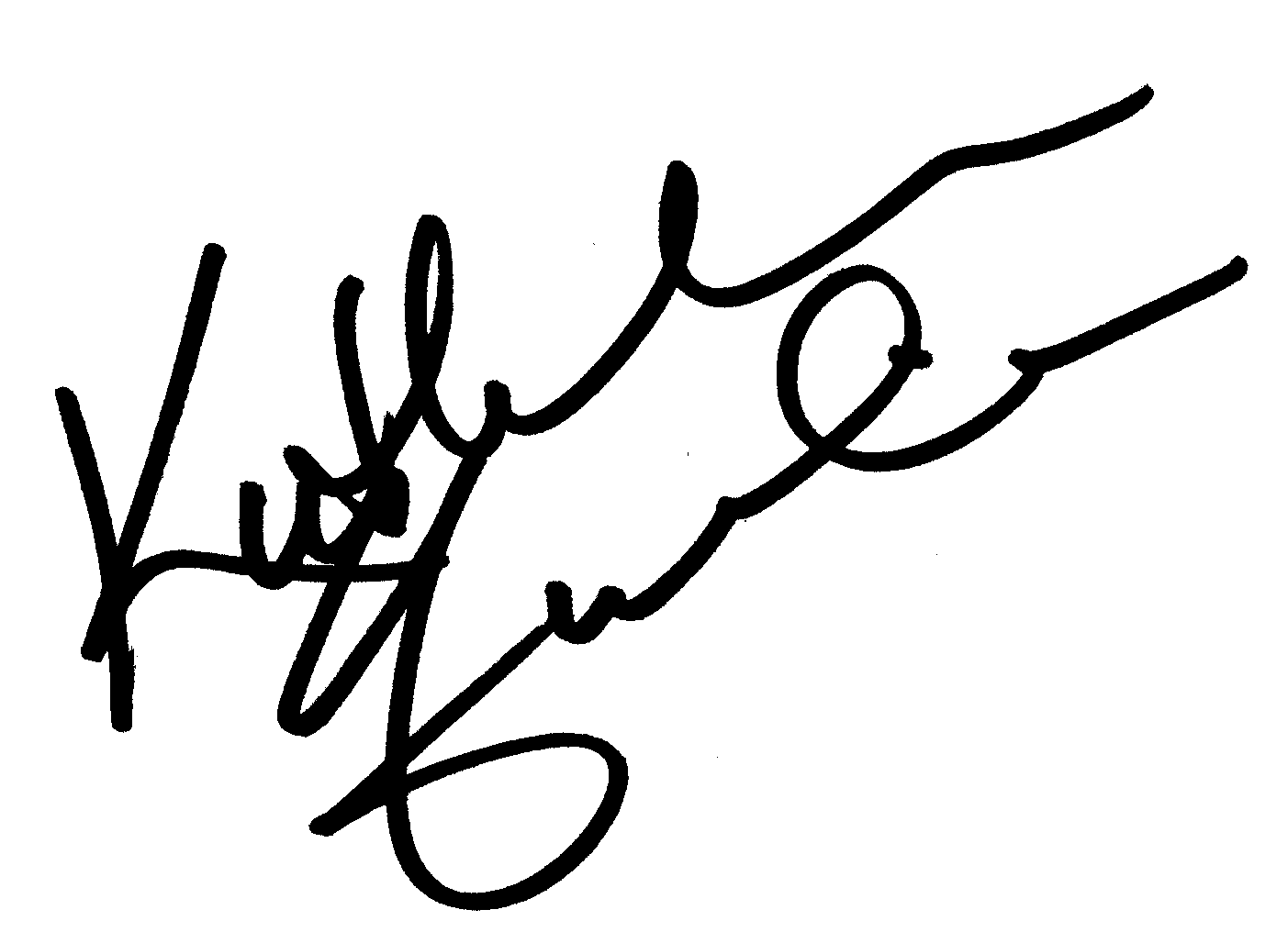 Kathleen Quinlan autograph facsimile