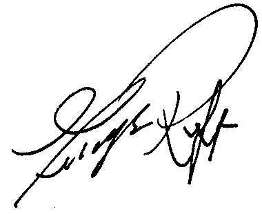 George Raft autograph facsimile