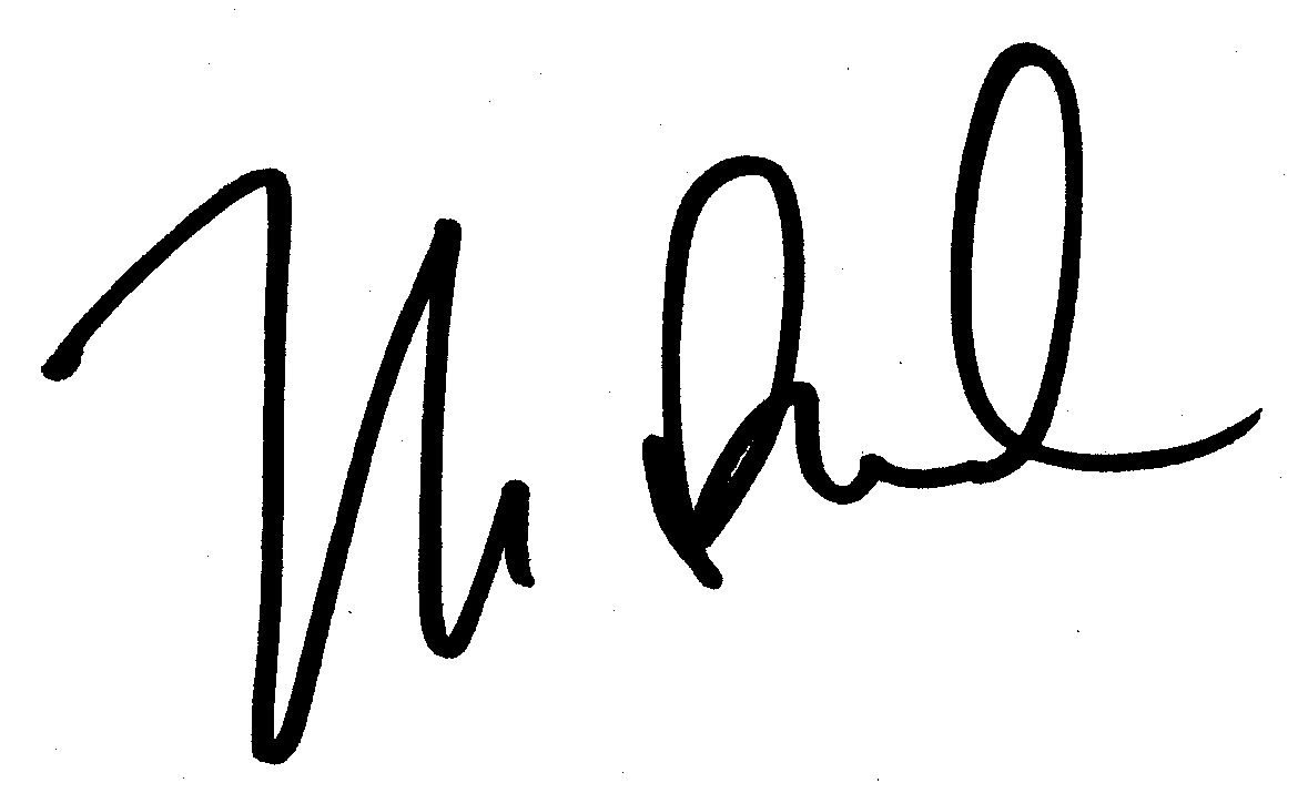 Michael Rappaport autograph facsimile