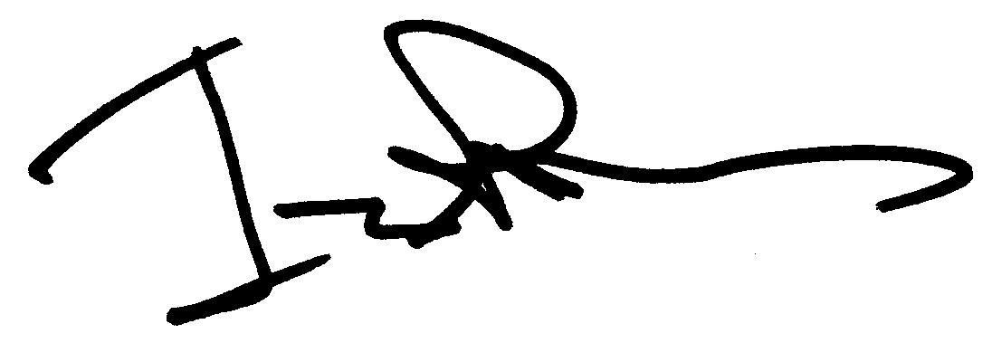 Ivan Reitman autograph facsimile