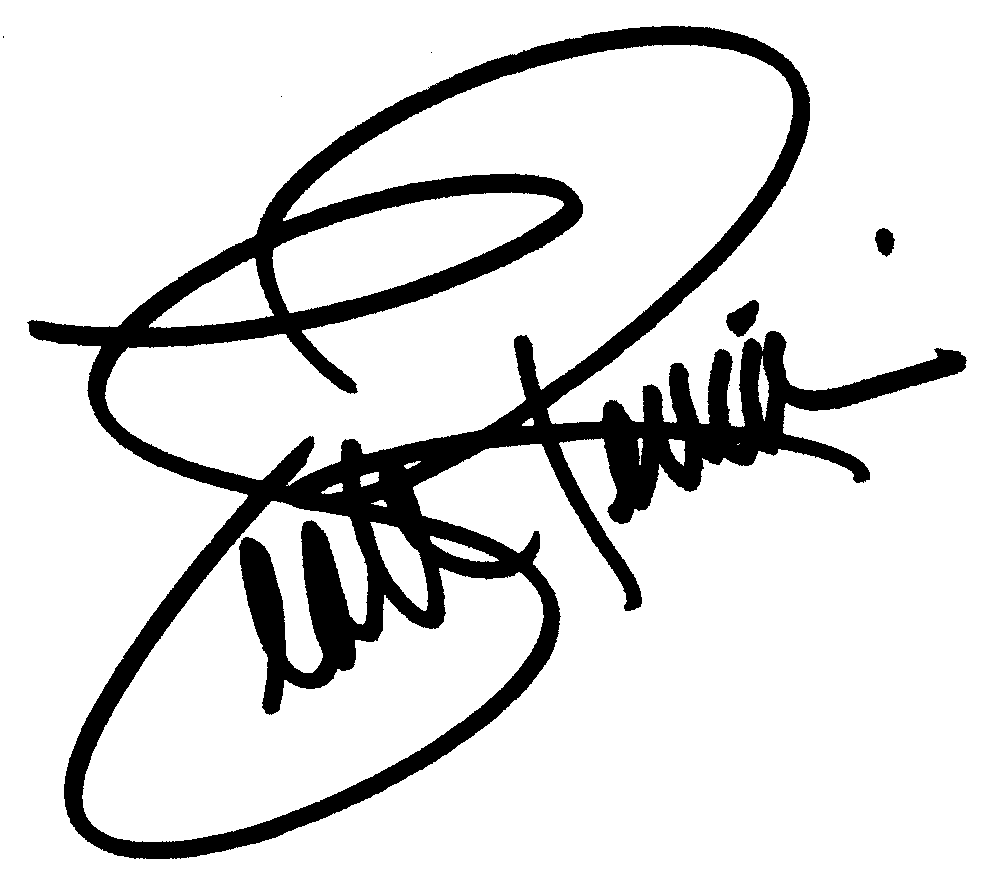 Leah Remini autograph facsimile