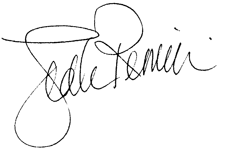 Leah Remini autograph facsimile