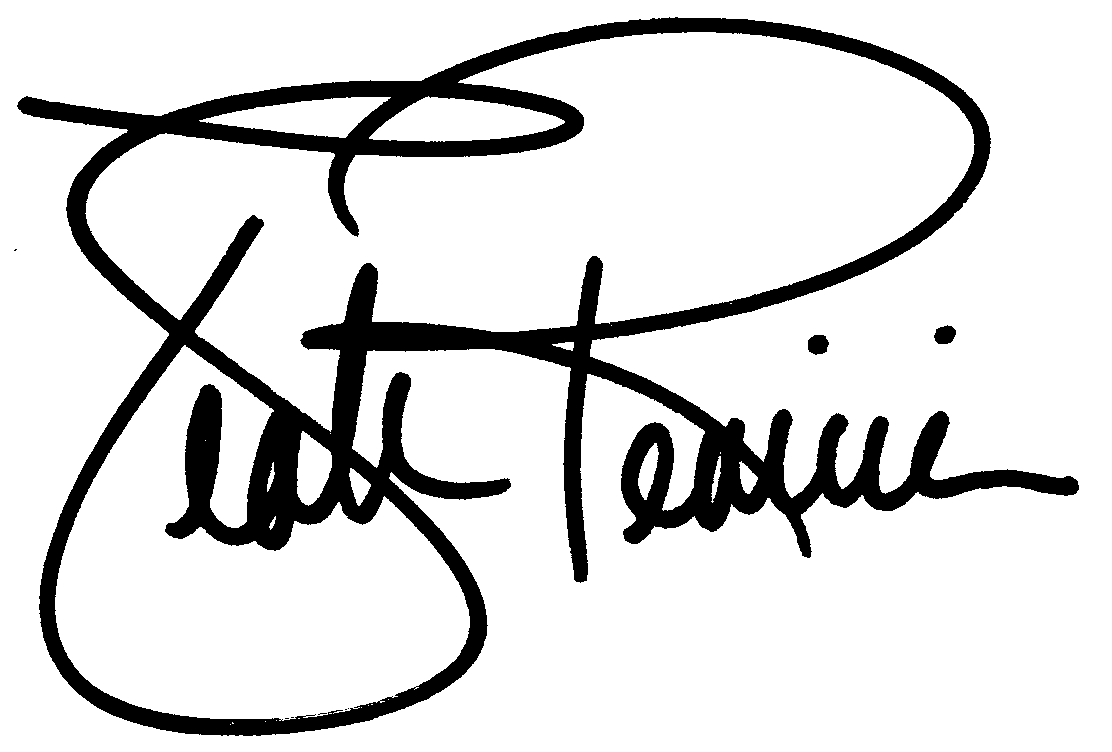 Leah Remini autograph facsimile