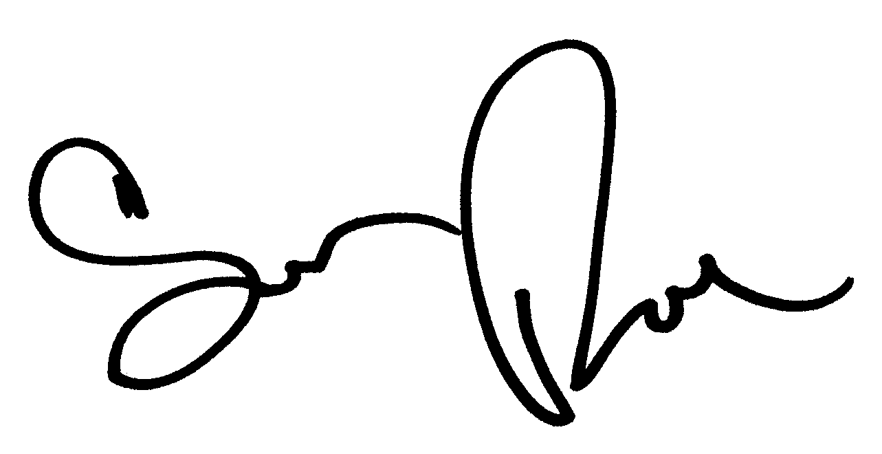 Simon Rex autograph facsimile