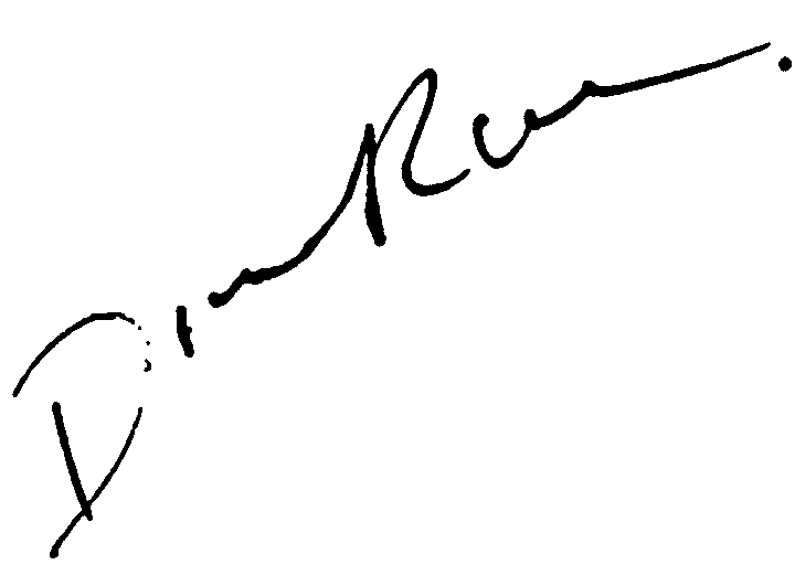 Donna Rice autograph facsimile