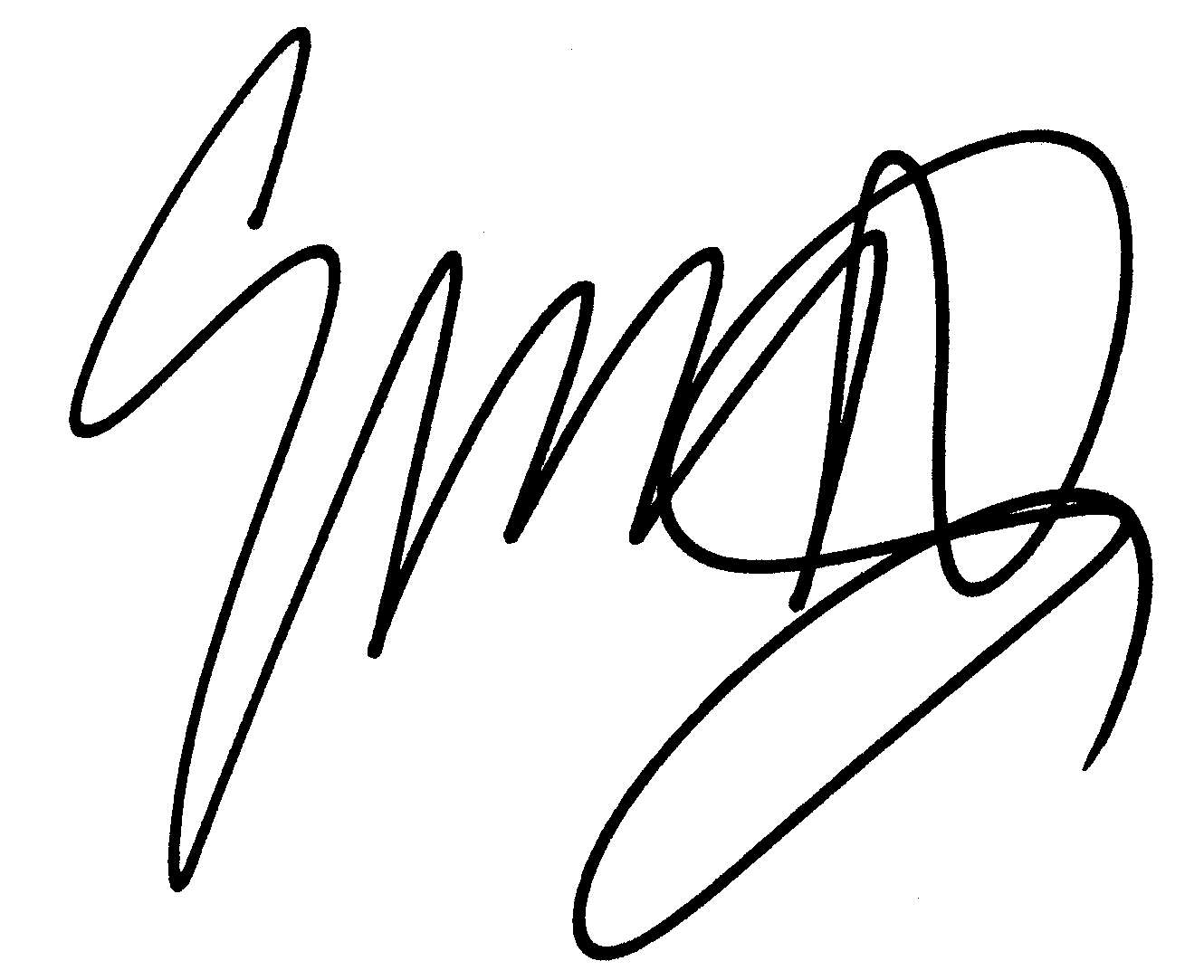 Gavin Rosdale autograph facsimile