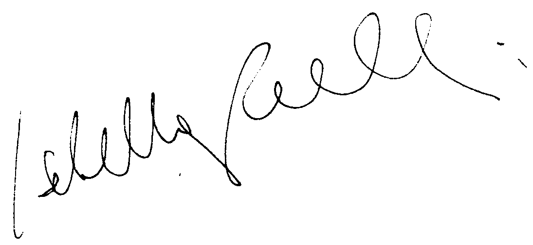 Isabella Rossellini autograph facsimile