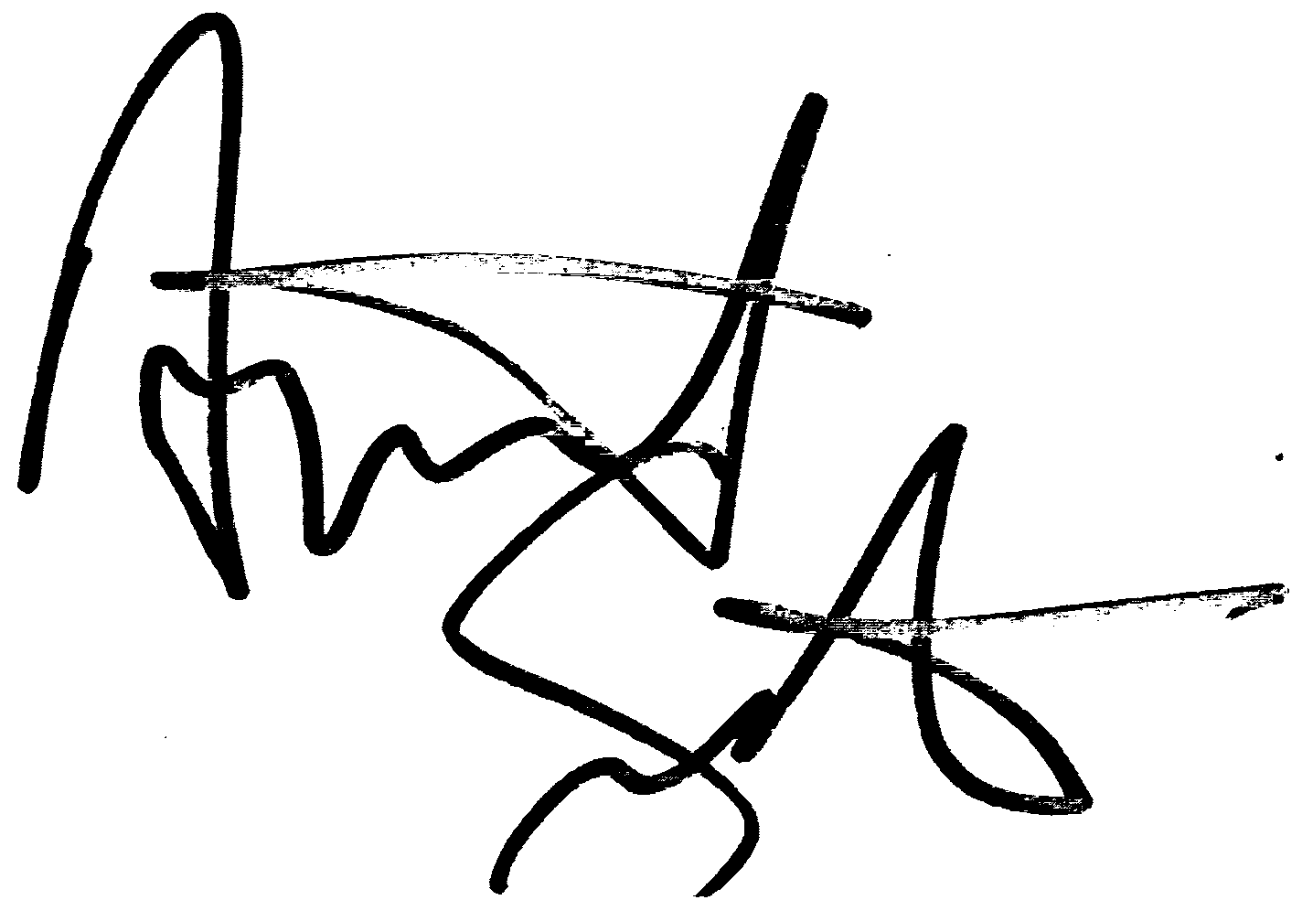 Antonio Sabato, Jr. autograph facsimile