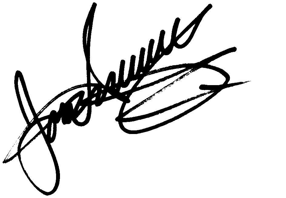 Joan Severance autograph facsimile