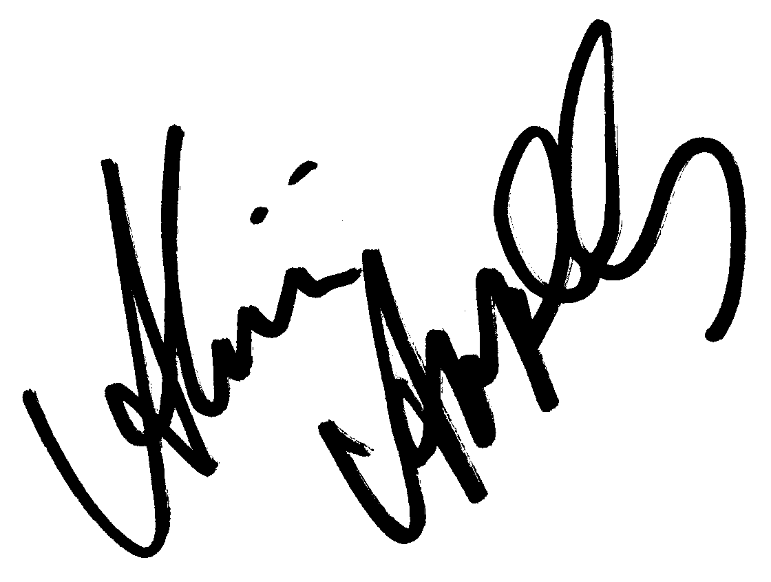 Sheri Appleby autograph facsimile