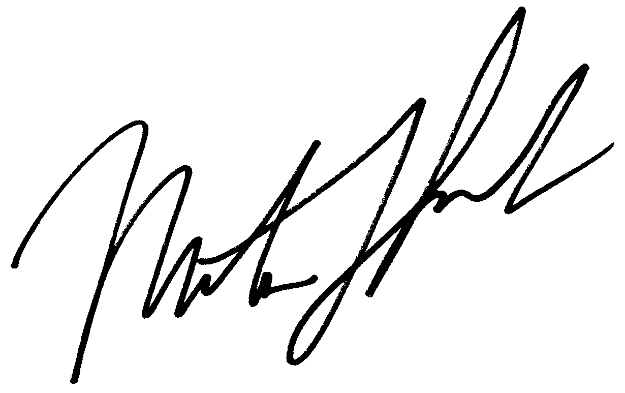 Martin Short autograph facsimile