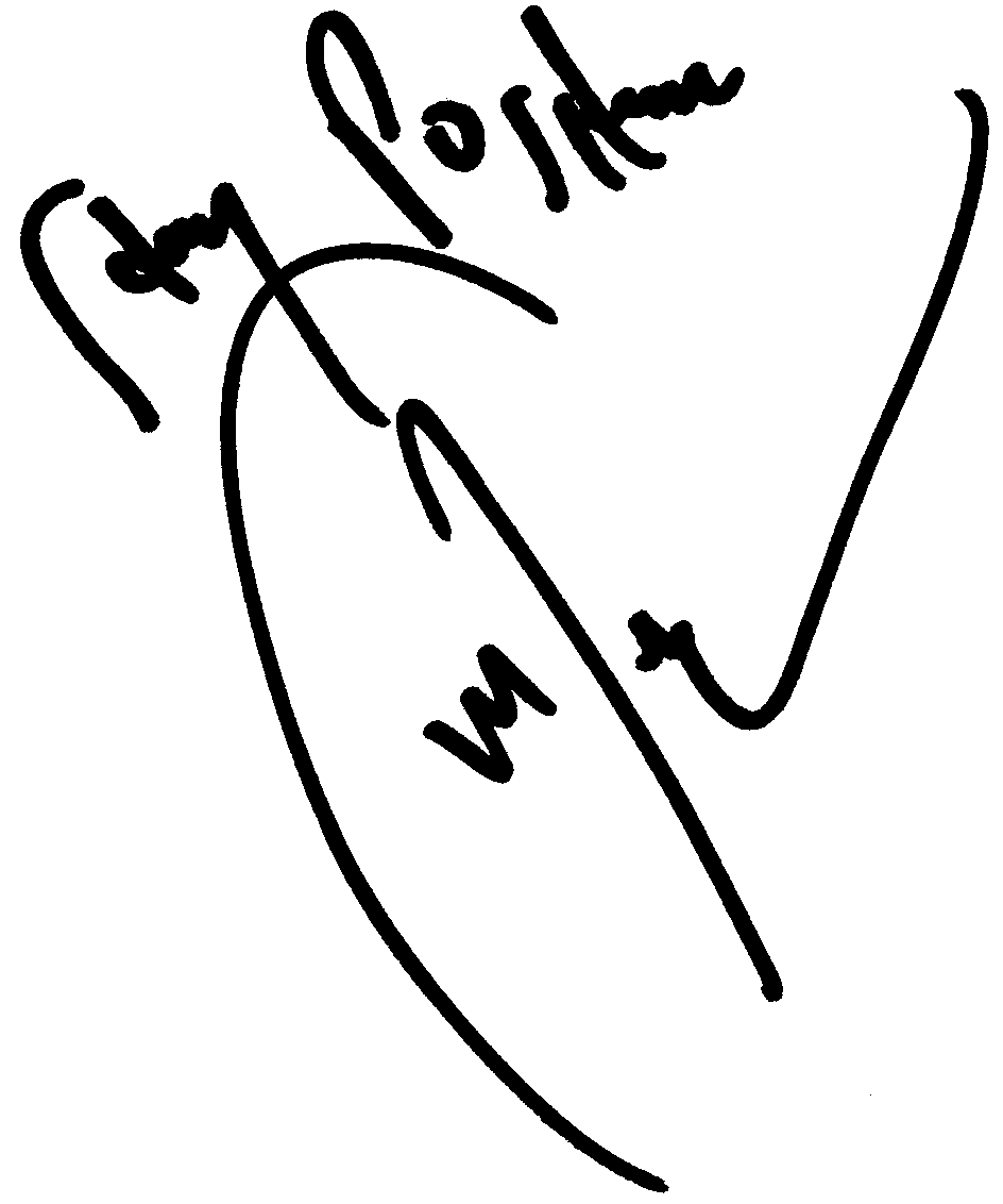 Sinbad  autograph facsimile