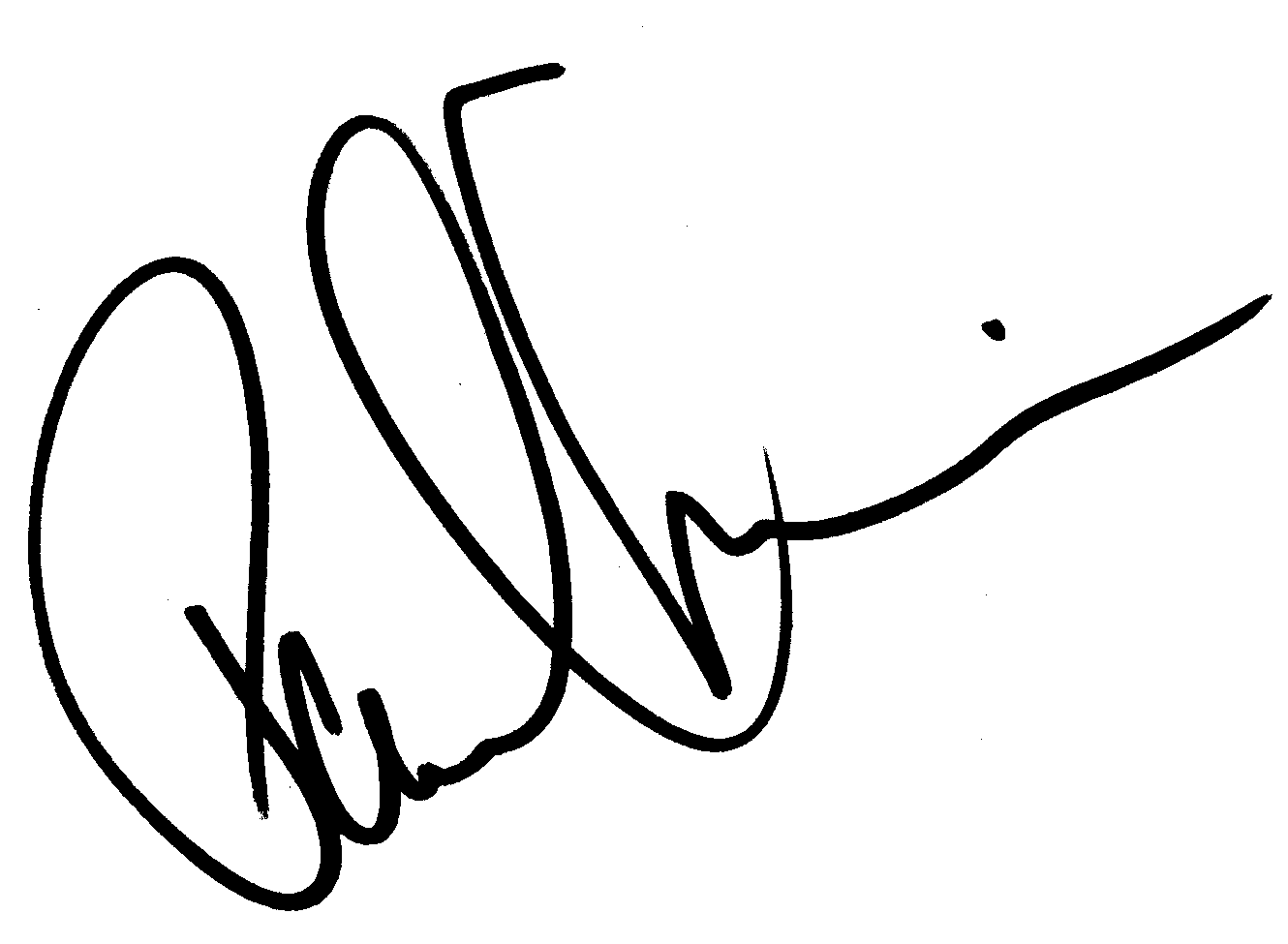 Paul Sorvino autograph facsimile