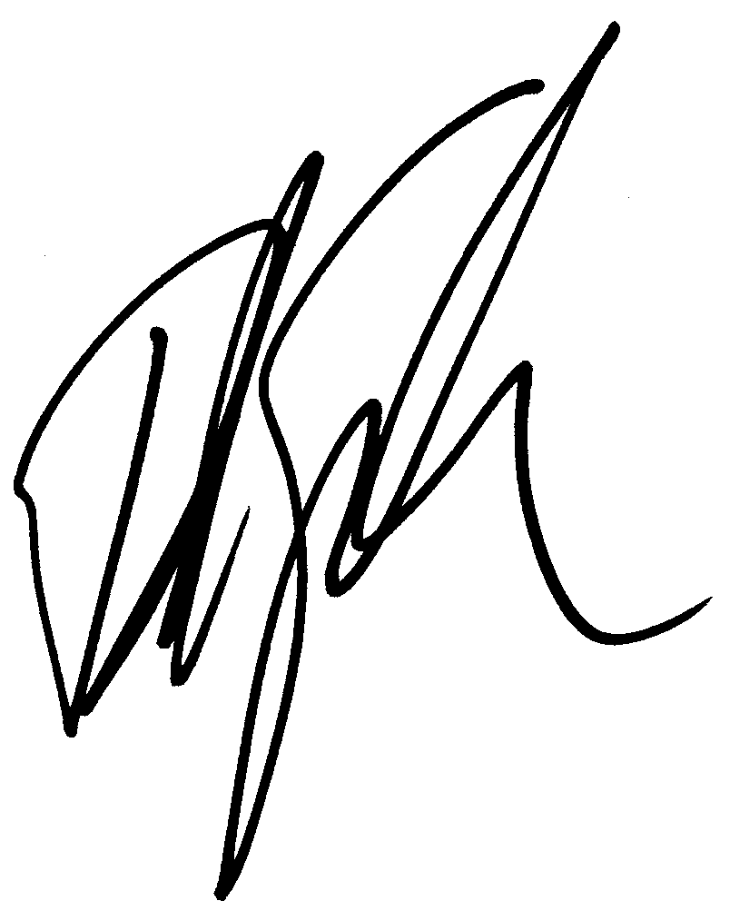 David Spade autograph facsimile