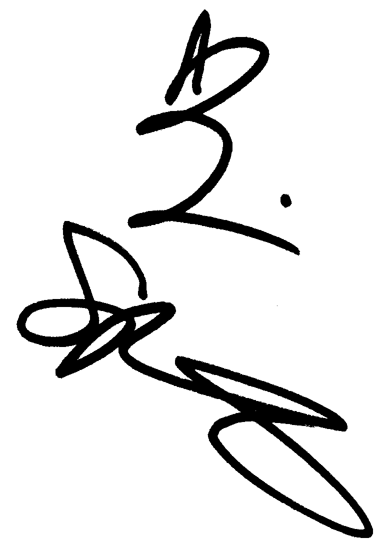 Tori Spelling autograph facsimile