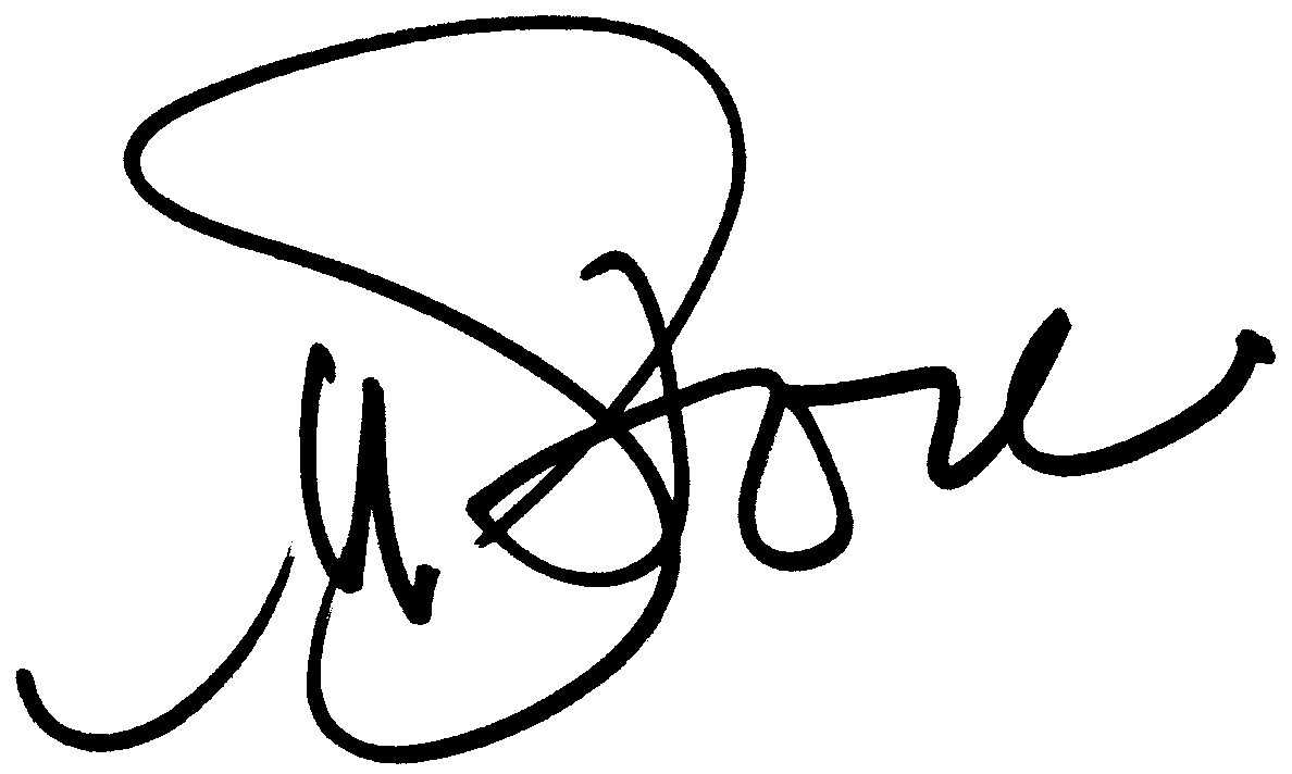 Matt Stone autograph facsimile