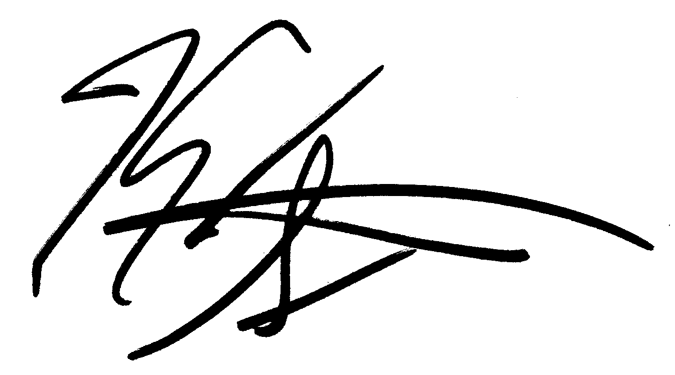 Kohl Sudduth autograph facsimile