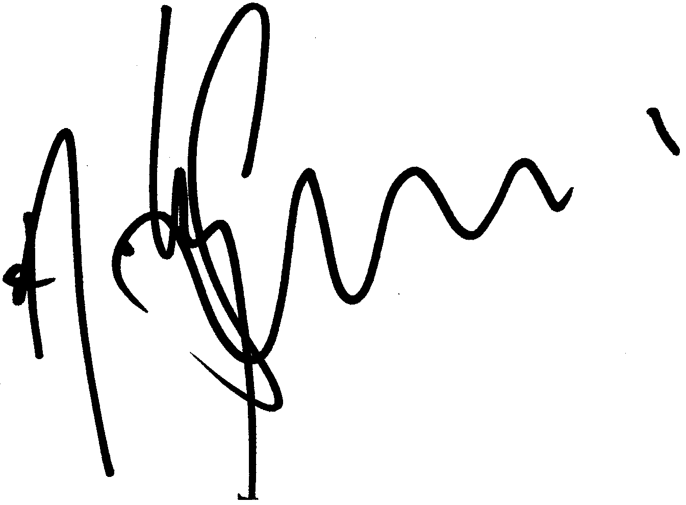 Andy Summers autograph facsimile