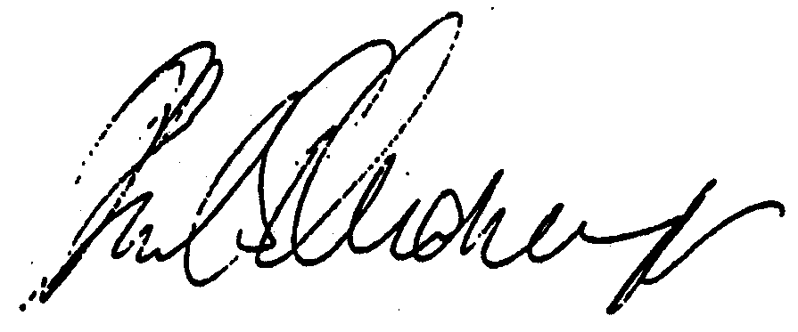 Arnold Schwarzenegger autograph facsimile