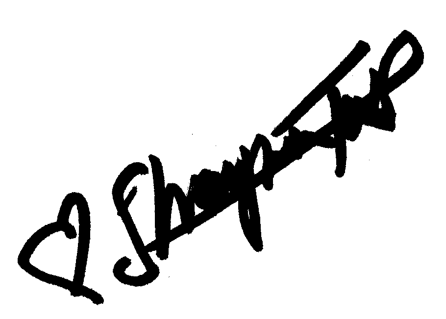 Shayma Tash autograph facsimile