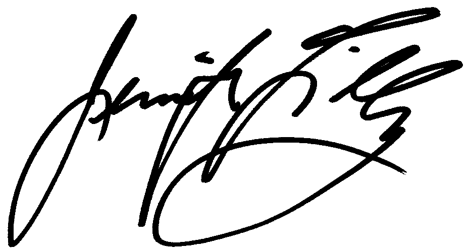 Jennifer Tilly autograph facsimile