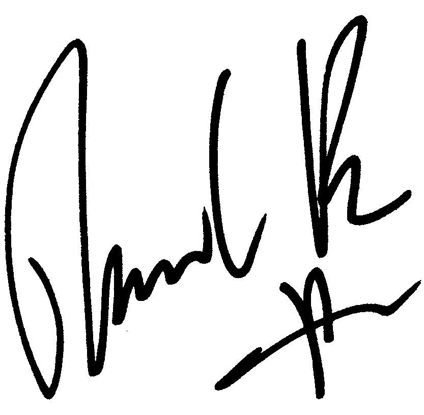 Mario Van Peebles autograph facsimile