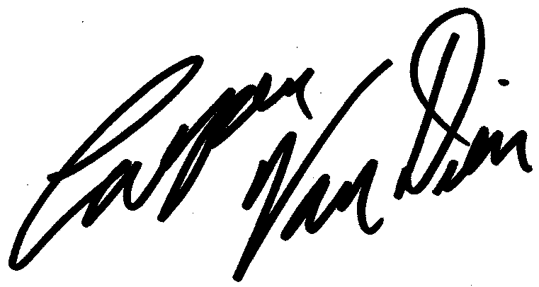 Casper Van Dien autograph facsimile
