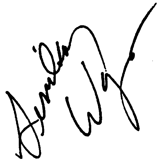 Lindsay Wagner autograph facsimile