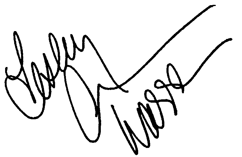 Leslie Ann Warren autograph facsimile