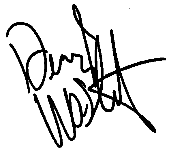 Denzel Washington autograph facsimile