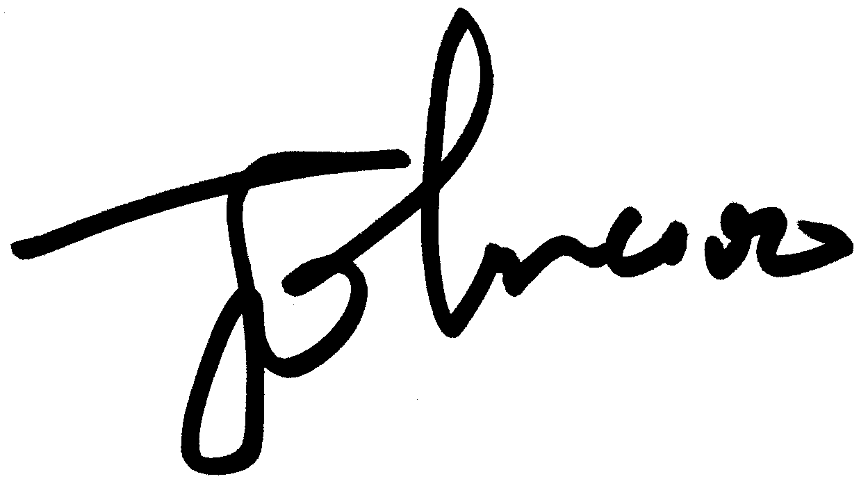 John Woo autograph facsimile