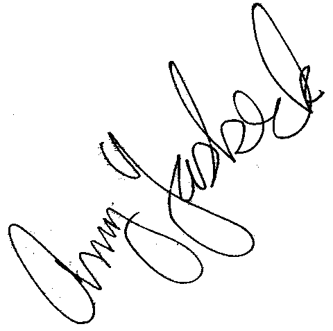 Amy Yasbeck autograph facsimile
