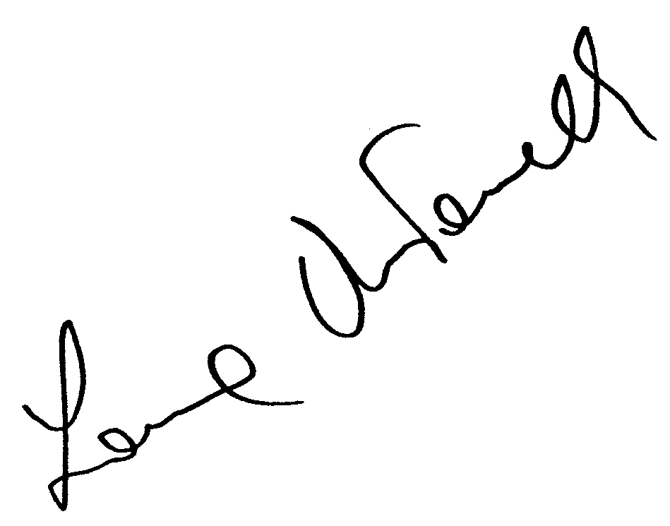 Laura Antonelli autograph facsimile
