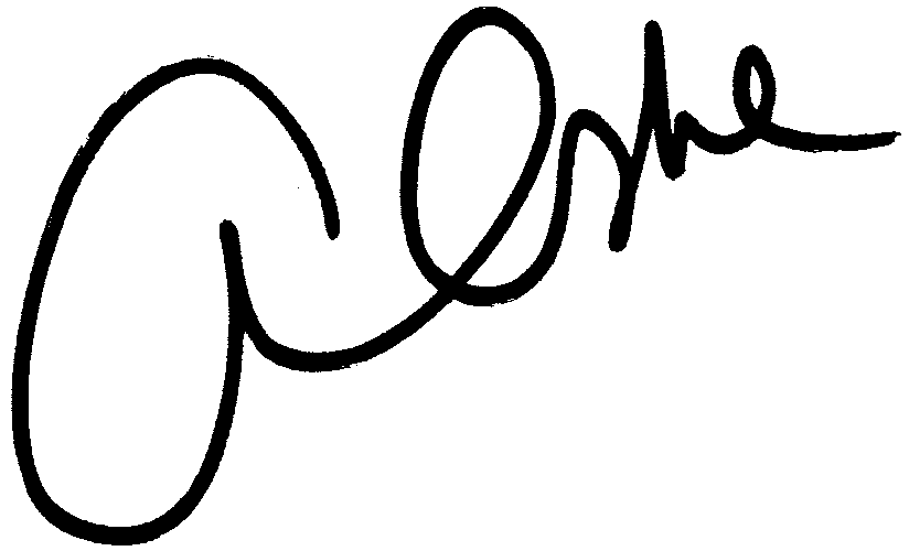 Arthur Ashe autograph facsimile