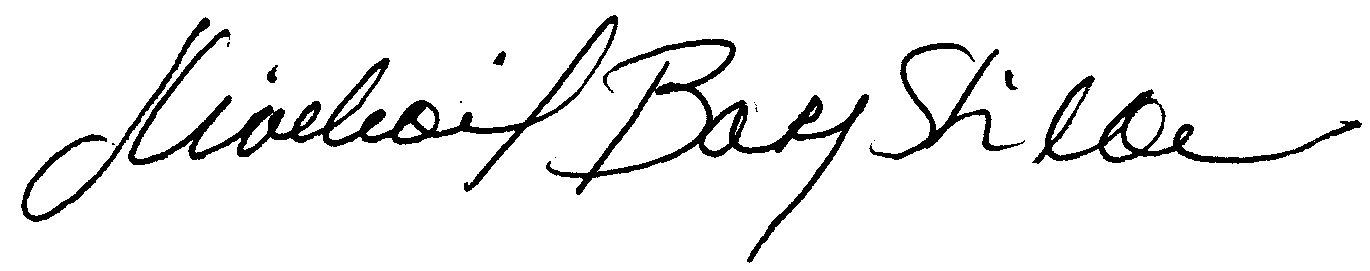 Mikhail Baryshnikov autograph facsimile