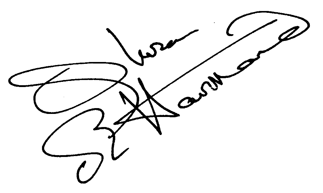 Olivia de Havilland autograph facsimile