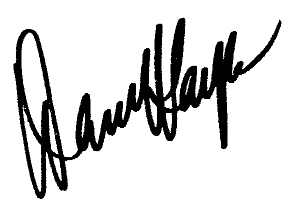 Danny Kaye autograph facsimile