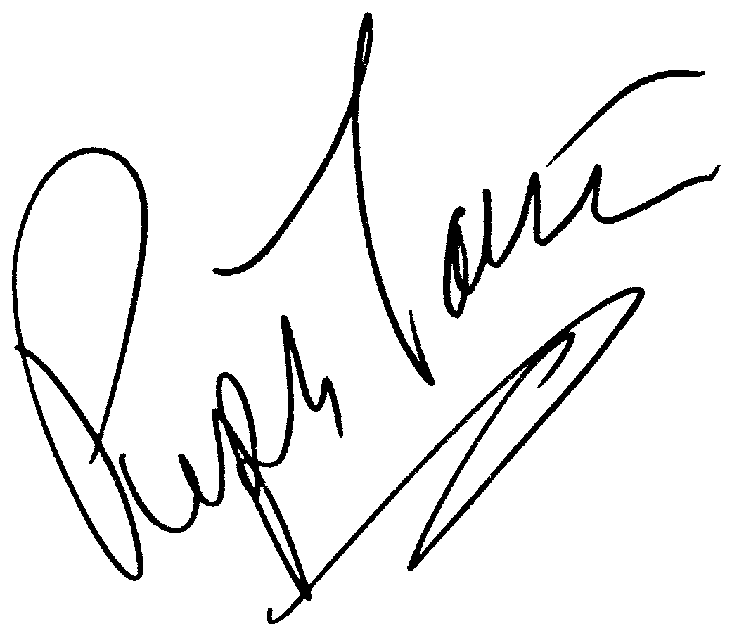 Piper Laurie autograph facsimile