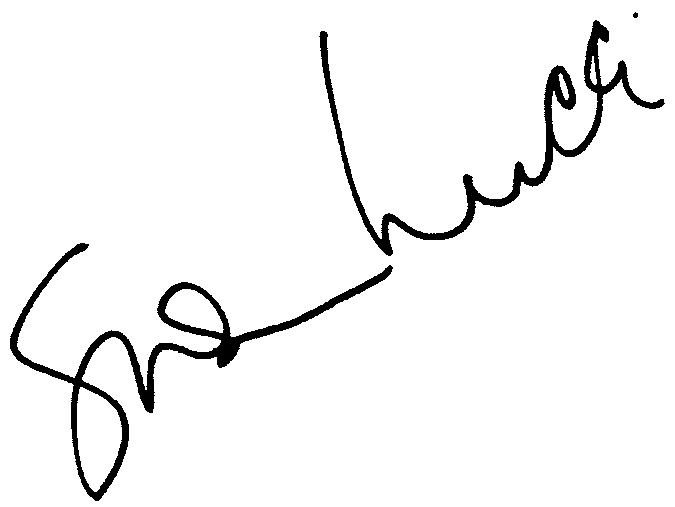 Susan Lucci autograph facsimile