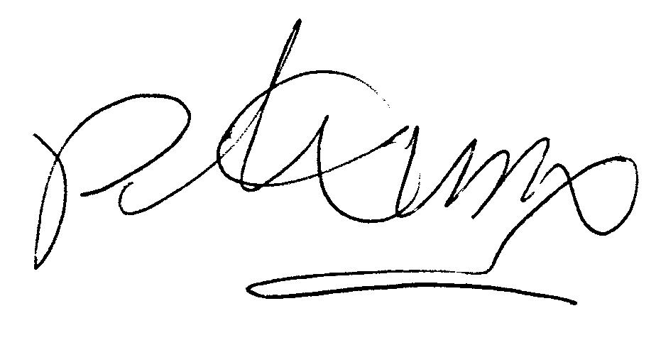 Peter Max autograph facsimile