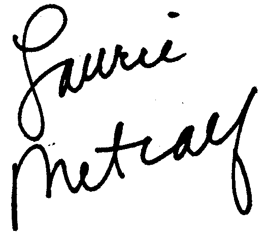Laurie Metcalf autograph facsimile