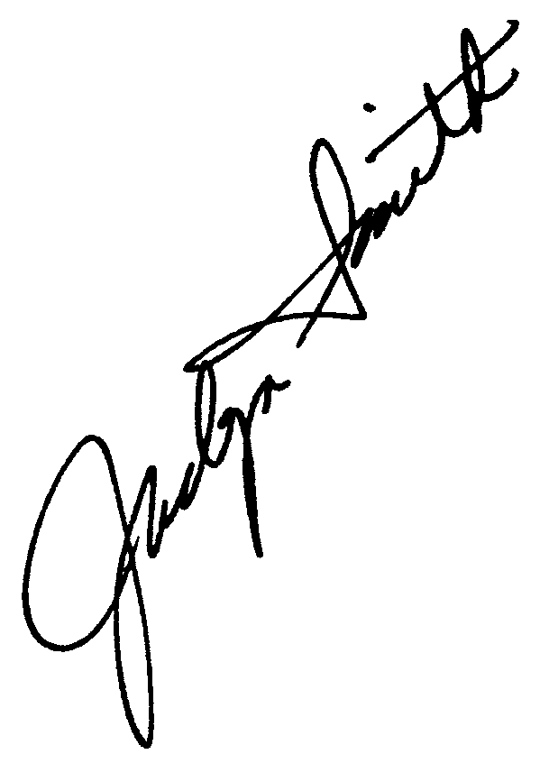 Jaclyn Smith autograph facsimile