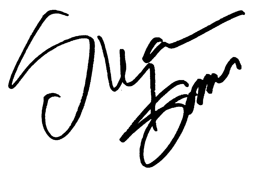 Suzanne Somers autograph facsimile