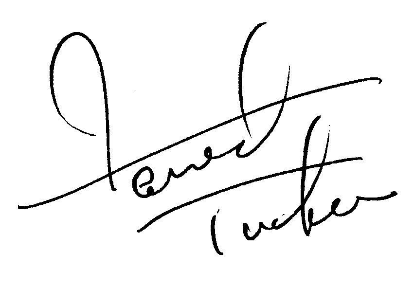 Forest Tucker autograph facsimile