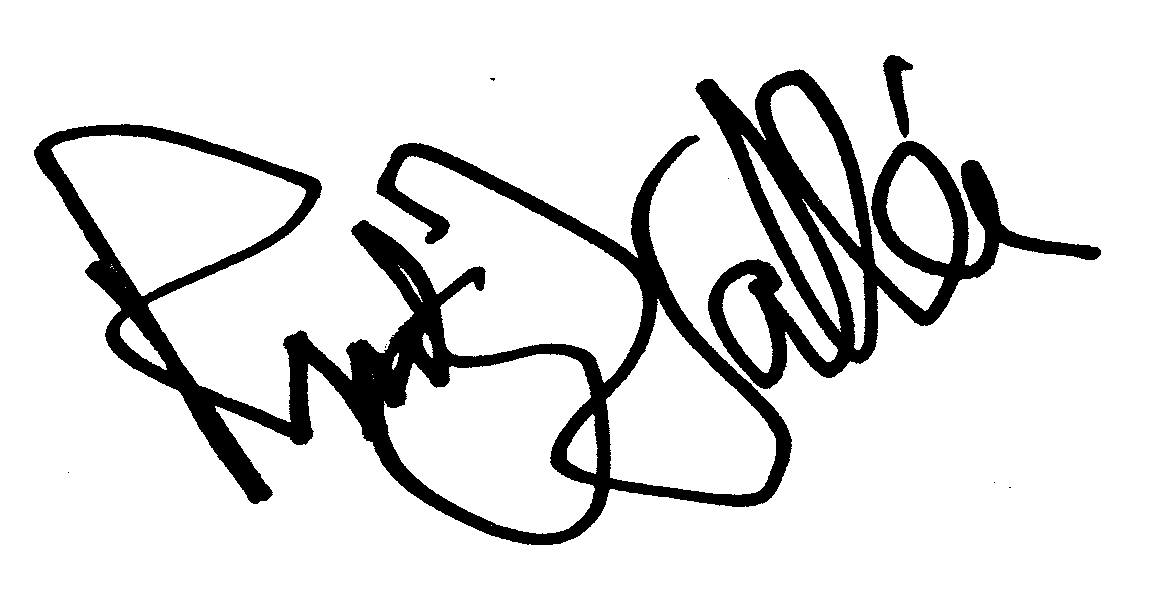 Rudy Vallee autograph facsimile