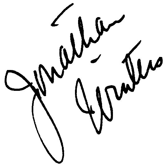 Jonathan Winters autograph facsimile